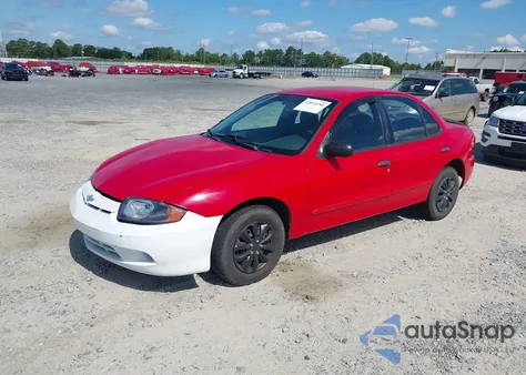 2003 Chevrolet Cavalier из США, поврежденный, VIN 1G1JC52F037309238